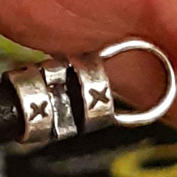 Retired James Avery Leather & Puzzle Piece Bracelet - Picture 14 of 16